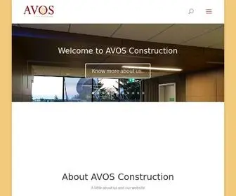 Avosconstruction.com(Your project) Screenshot