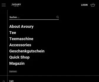 Avoury.com(Grün) Screenshot