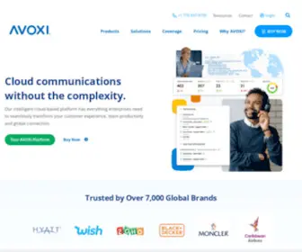 Avoxi.com(All-In-One Cloud Communications for Global Businesses) Screenshot