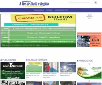 Avozdeibaiti.com.br(A Voz de Ibaiti e Região) Screenshot