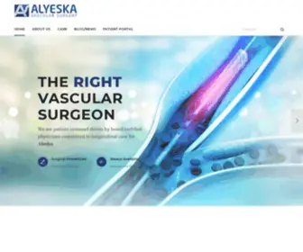 AVS-Ak.com(Alyeska Vascular Surgery) Screenshot