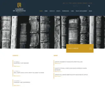 Avukati.org(Chamber of Advocates Malta) Screenshot