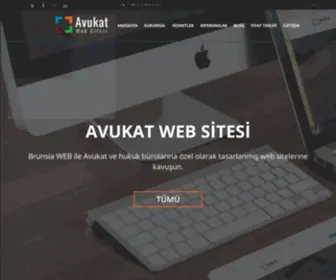 Avukatwebsitesi.com.tr(Avukat Web Sitesi Tasar) Screenshot