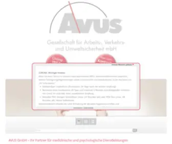 Avus-Service.de(AVUS GmbH) Screenshot