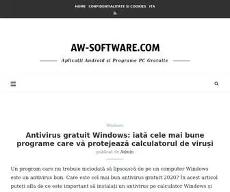 AW-Software.com(I Programe PC Gratuite) Screenshot