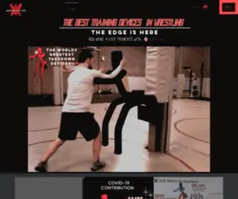 AW-Wrestling.com(The worlds best wreslting training equipment) Screenshot