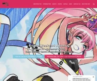 Awa-Con.com(Anime Weekend Atlanta) Screenshot