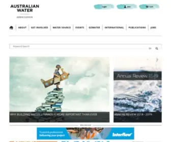Awa.asn.au(Australian Water Association) Screenshot