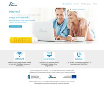 Awacom.net(Główna) Screenshot