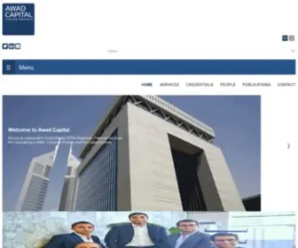 Awadcapital.com(Awad Capital) Screenshot