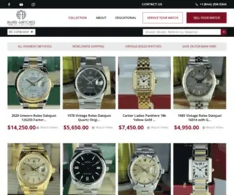 Awadwatches.com(Vintage Rolex Watches) Screenshot