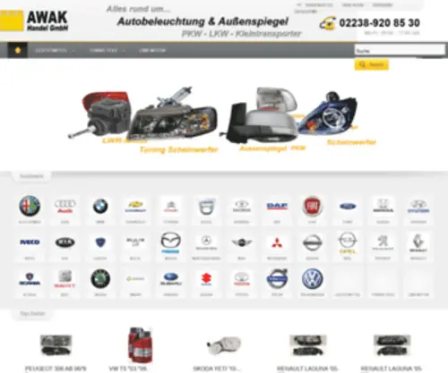 Awak-Handel.de(AWAK Handel GmbH) Screenshot