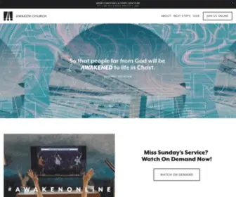 Awakenchurch.cc(Awaken Church) Screenshot