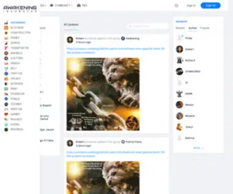 Awakeningincubator.com(Theories and Facts) Screenshot
