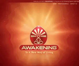 Awakeningtv.in(To a New Way of Living) Screenshot