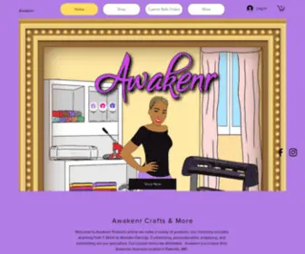 Awakenrcraftssmore.com(Shop Handmade African American Gifts) Screenshot