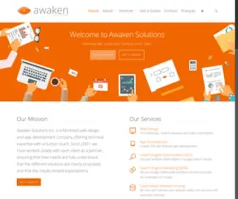 Awakensolutions.com(Awaken Solutions) Screenshot