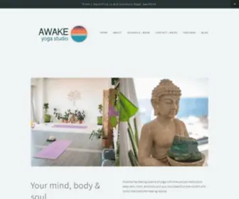 Awakeyogastudio.com(Yoga Classes With A View In Sea Point Cape Town) Screenshot