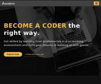 Awakinn.com(Get skilled by learning from professionals in a co) Screenshot