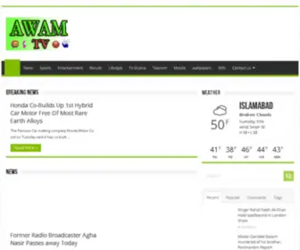 Awamtv.com(Entertainment) Screenshot