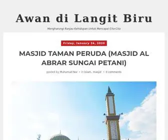 Awanlangitbiru.com(Awan di Langit Biru) Screenshot