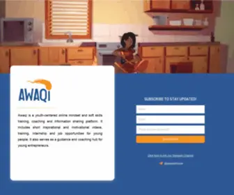 Awaqi.org(Home) Screenshot