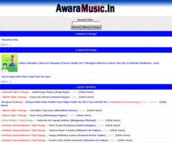 Awaramusic.in(Just another WordPress site) Screenshot