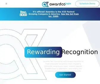 Award.co(Awardco) Screenshot