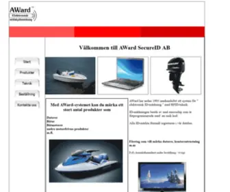 Award.se(Stöldmärkning) Screenshot