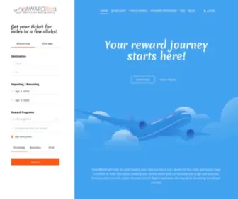 Awardbird.com(Booking a flight with air miles) Screenshot