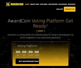 Awardcoin.org(Vote now) Screenshot