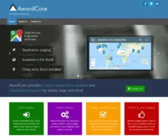 Awardcore.com(Awardcore) Screenshot