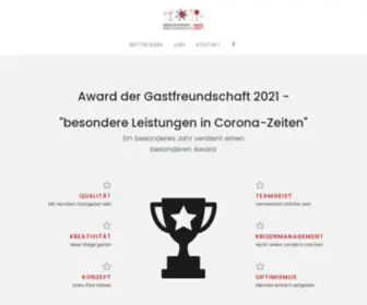 Awarddergastfreundschaft.com(Ein besonderes Jahr verdient einen besonderen Award) Screenshot