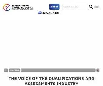 Awarding.org.uk(The Federation of Awarding Bodies (FAB)) Screenshot