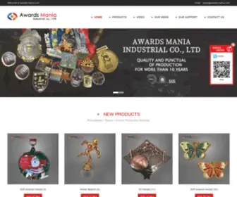 Awards-Mania.com(LED soft enamel medal factory) Screenshot