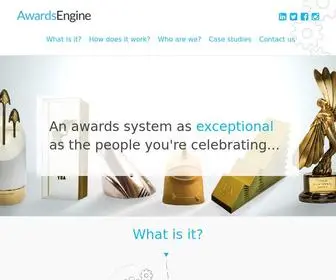Awardsengine.com(Awards Engine) Screenshot