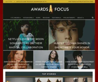 Awardsfocus.com(Awards Focus) Screenshot