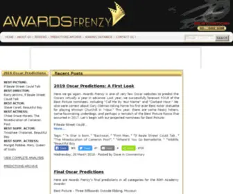 Awardsfrenzy.com(Awards Frenzy) Screenshot