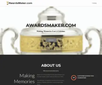 Awardsmaker.com(Making Memories Last A Lifetime) Screenshot