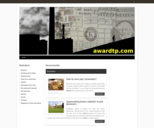 Awardtp.com(Improve your business with us) Screenshot