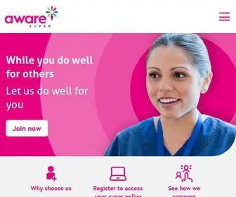 Aware.com.au(Member) Screenshot