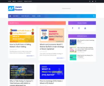 Awarefinance.in(Aware Finance) Screenshot