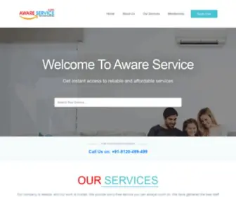 Awareservice.com(Refrigerator repairing in lucknow) Screenshot