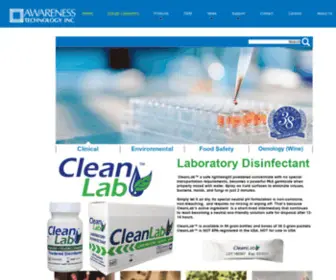 Awaretech.com(Awareness Technology) Screenshot