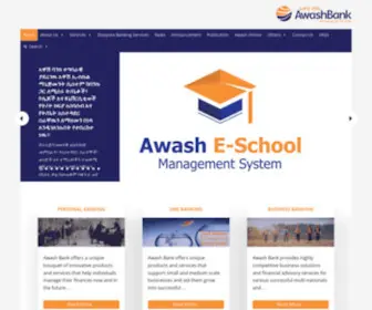 Awashbank.com(Awash International Bank s.c. (AIB)) Screenshot