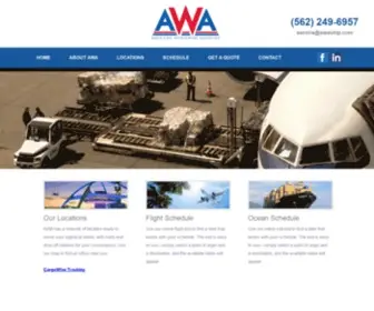 Awaship.com(Global Logistics Solutions) Screenshot