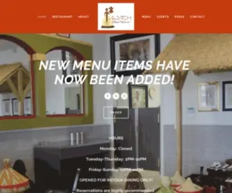 Awashmiami.com(Awash Ethiopian Restaurant) Screenshot