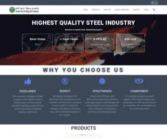 Awashsteel.com(Awash steel and Milling Manufacturing PLC) Screenshot