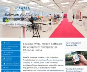 Awatasoftsys.com(Mobile Software Development Company) Screenshot