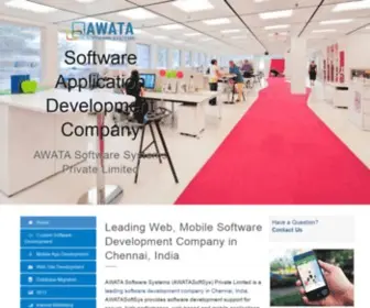 Awatasoftsys.net(Mobile Software Development Company) Screenshot